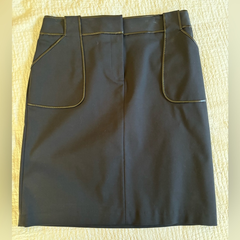 J. McLaughlin Navy Skirt